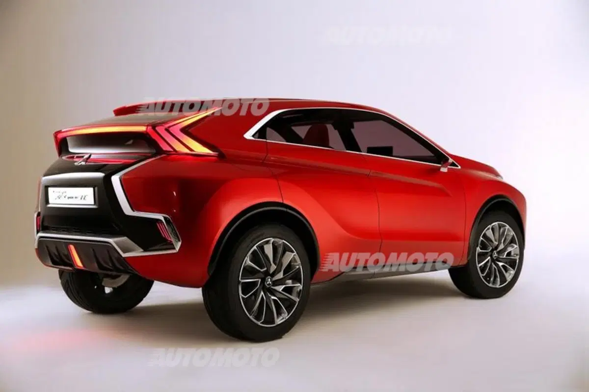 Mitsubishi XR-PHEV II Concept, ecco le prime immagini (5)