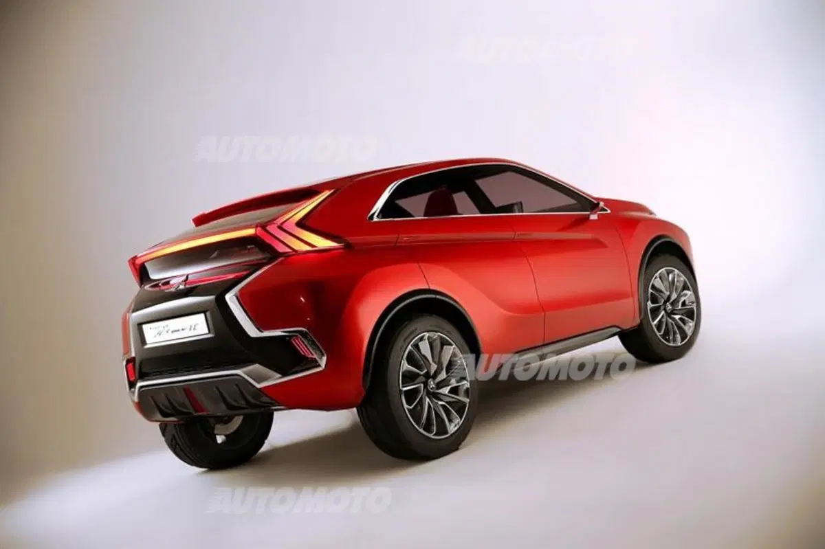 Mitsubishi XR-PHEV II Concept, ecco le prime immagini (6)