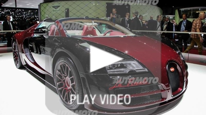 Bugatti al Salone di Ginevra 2015
