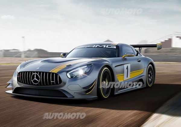 Mercedes AMG GT3: la nuova arma da pista con V8 di 6.2 litri