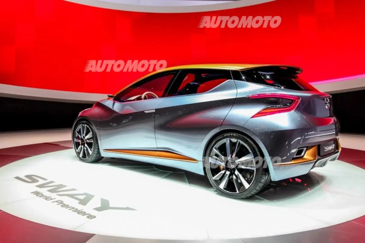 Nissan Sway Concept: si sente aria di nuova Micra