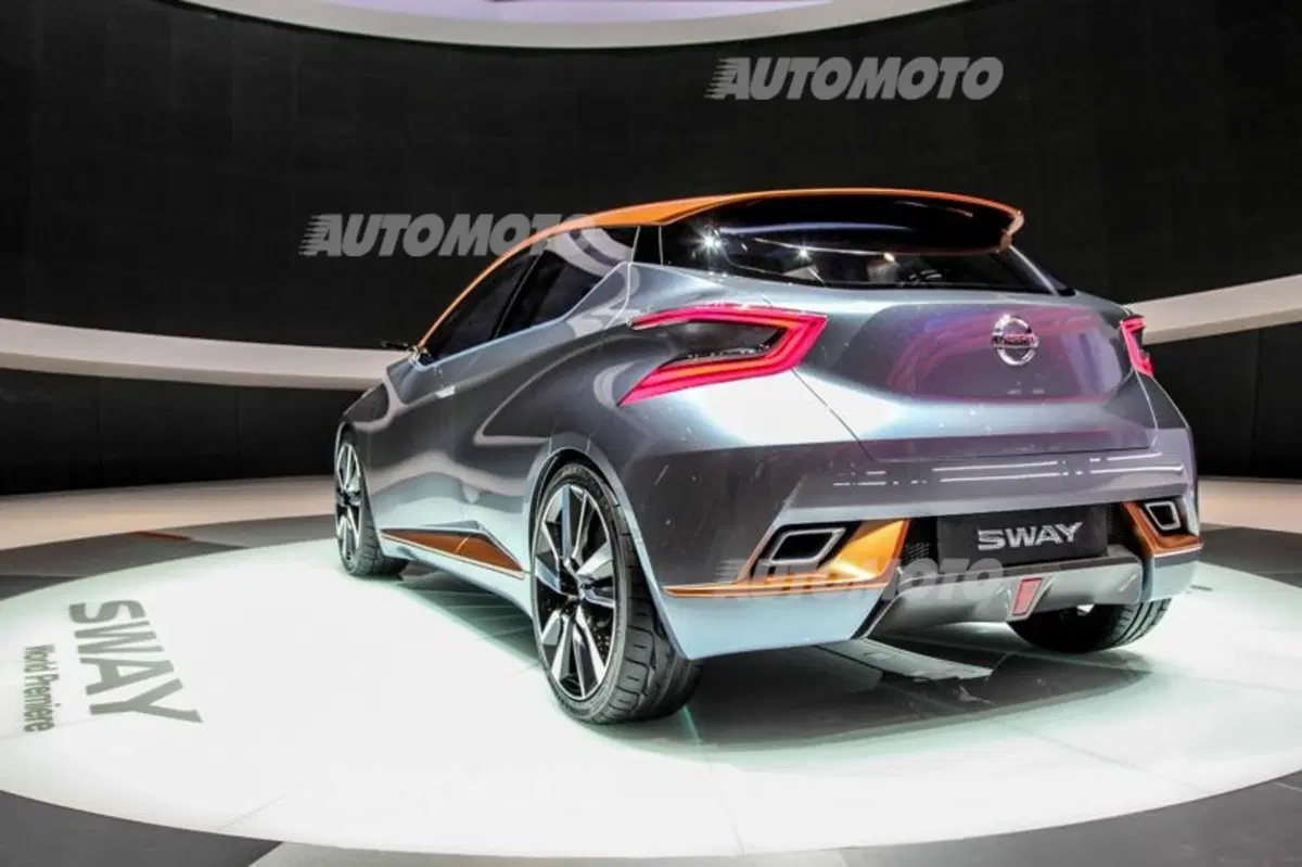 Nissan Sway Concept: si sente aria di nuova Micra (2)