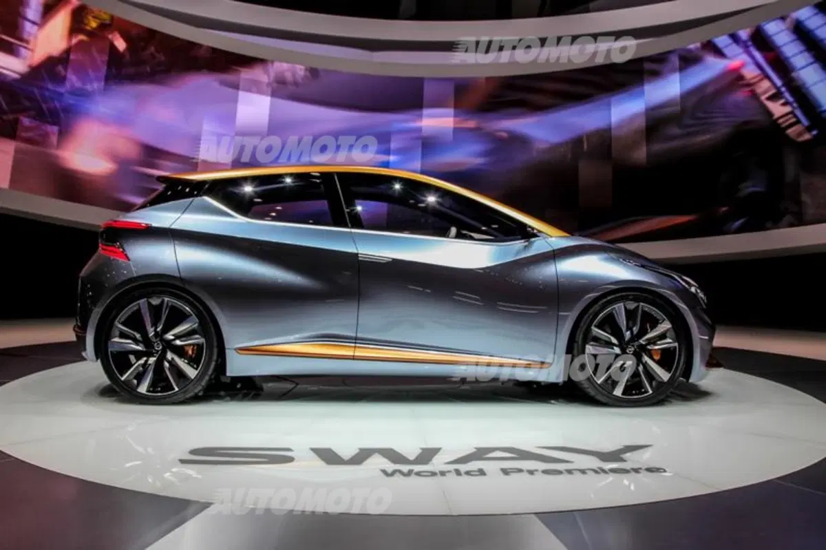 Nissan Sway Concept: si sente aria di nuova Micra (7)