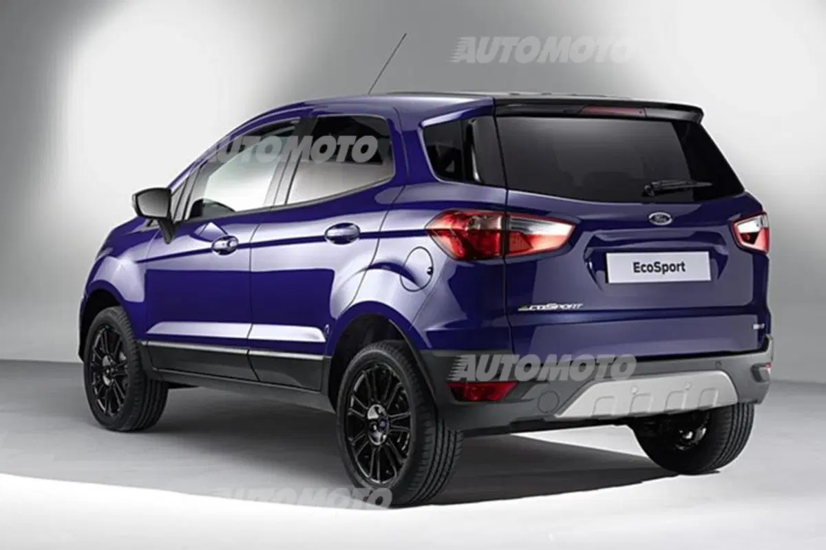Ford EcoSport, &egrave; gi&agrave; tempo di restyling: sparisce la ruota di scorta esterna