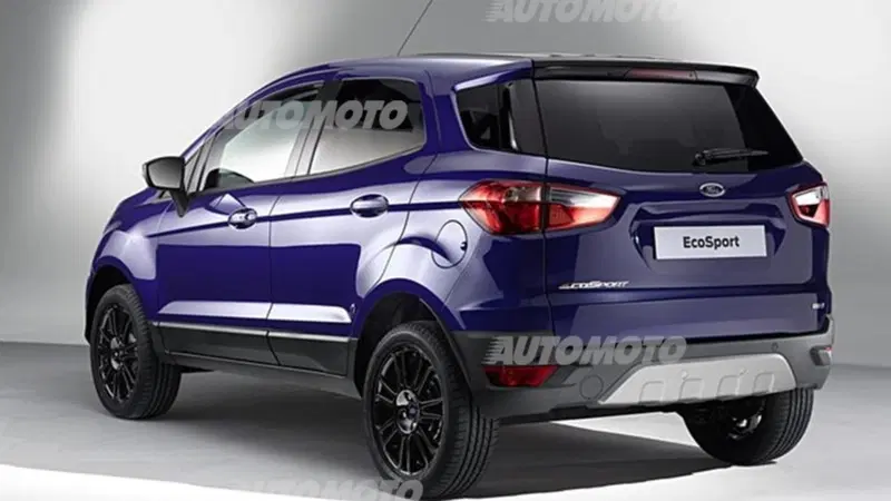 Ford EcoSport, &egrave; gi&agrave; tempo di restyling: sparisce la ruota di scorta esterna