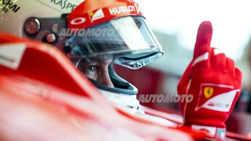 Vettel: &laquo;L'atmosfera in Ferrari &egrave; positiva. Per me &egrave; un onore essere qui&raquo;