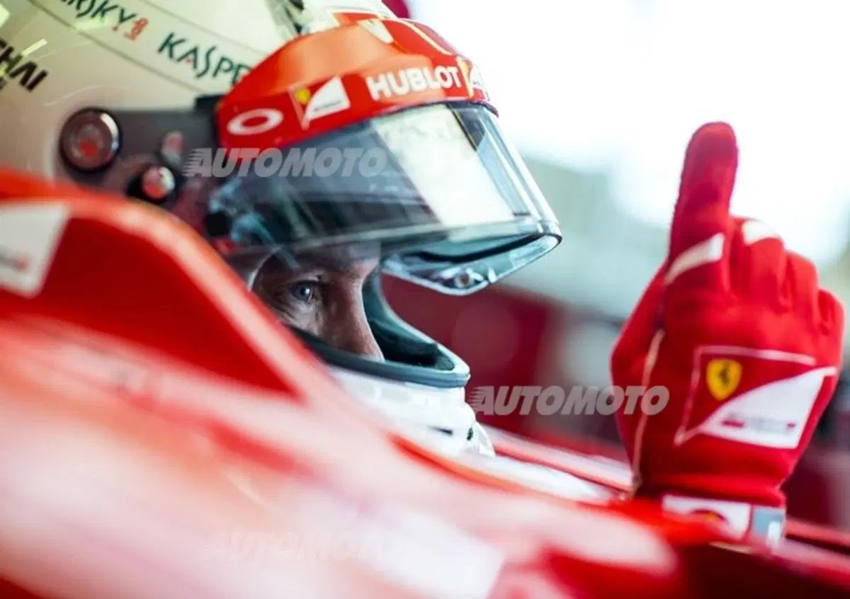 Vettel: &laquo;L'atmosfera in Ferrari &egrave; positiva. Per me &egrave; un onore essere qui&raquo;