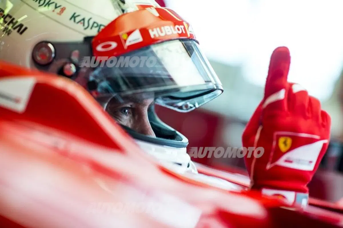 Vettel: «L'atmosfera in Ferrari è positiva. Per me è un onore essere qui»