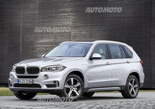 BMW X5 xDrive40e: ibrido plug-in da 313 CV