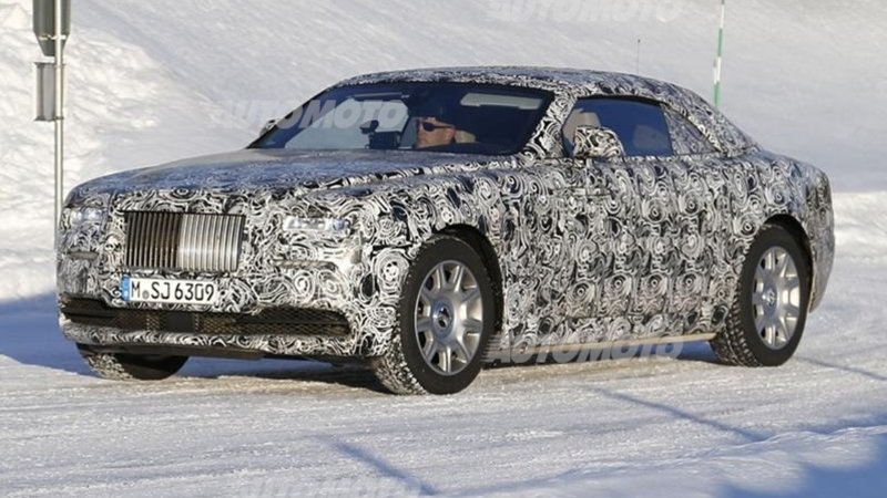 Rolls Royce Wraith: si scopre con la Drophead Coup&eacute;