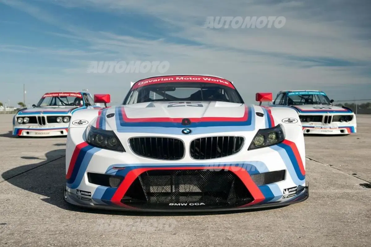 BMW Z4 GTLM: una livrea ispirata alla 3.0 CSL per la 12 Ore di Sebring (2)