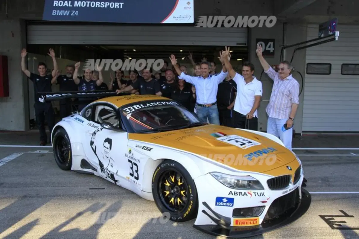 Zanardi corre la 24 Ore di Spa 2015 con la BMW Z4 GT3 ufficiale (2)