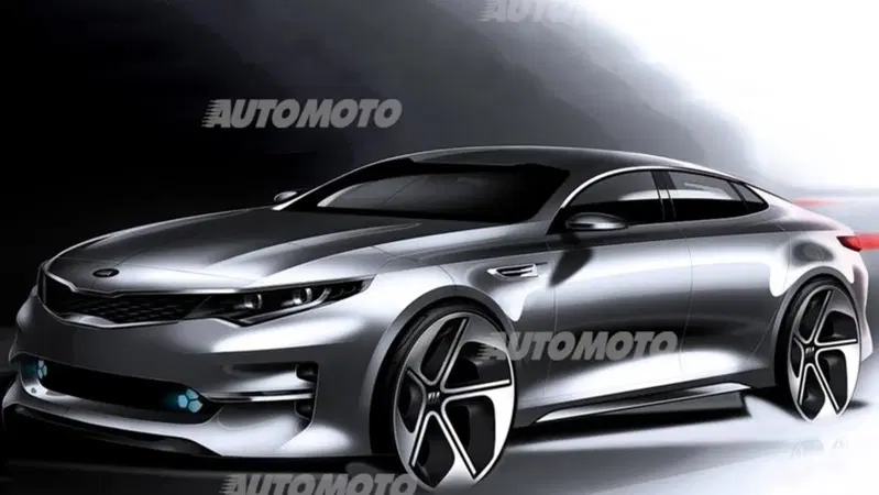 Kia Optima: un teaser anticipa la quarta generazione