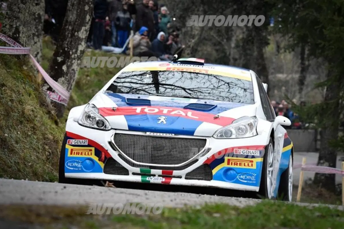 CIR 2015, Rally del Ciocco day/1: Basso in testa, Andreucci a testa bassa!