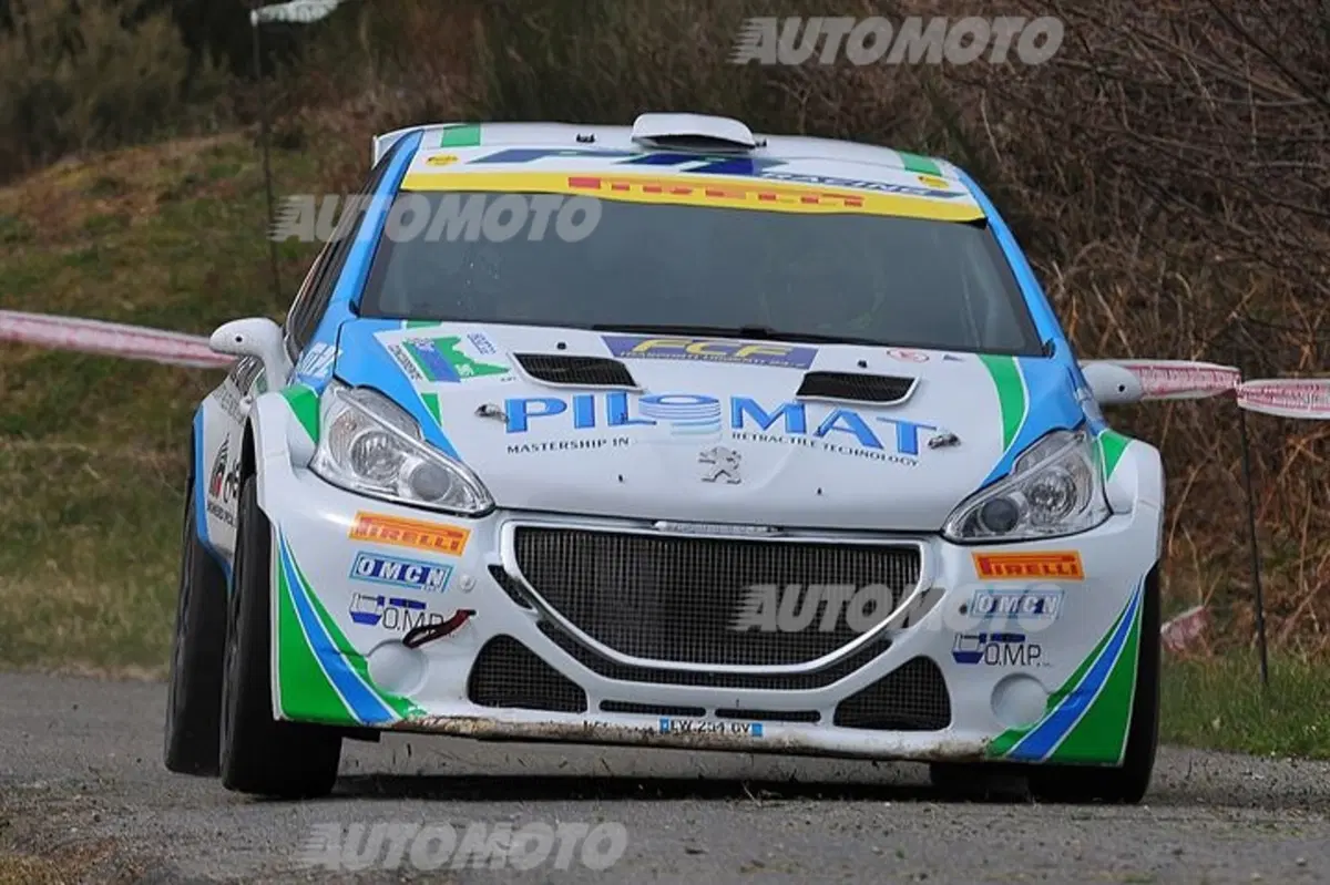 CIR 2015, Rally del Ciocco day/1: Basso in testa, Andreucci a testa bassa! (12)