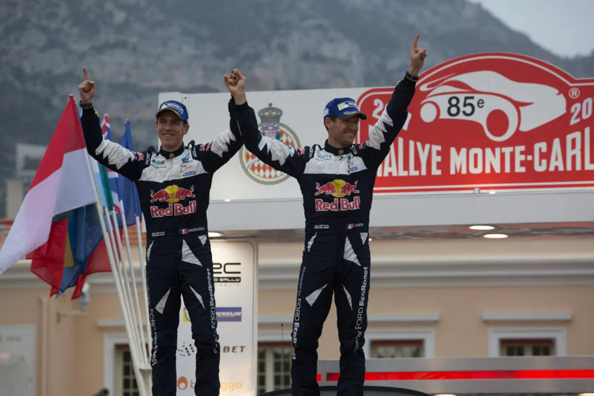 WRC 2017, Rally Monte-Carlo: vince Ogier