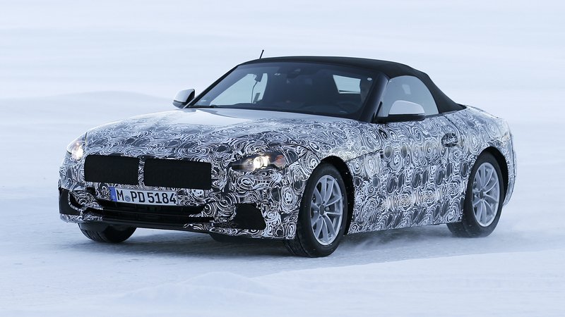 Nuova BMW Z5: nuove foto durante i test