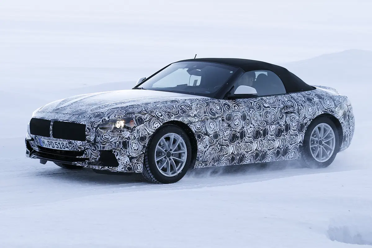 Nuova BMW Z5: nuove foto durante i test (6)