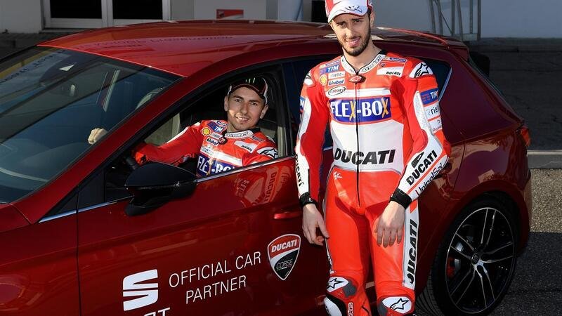Seat Leon Cupra, auto ufficiale Ducati MotoGP 2017