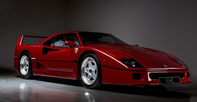 Ferrari F40, all&#039;asta quella di Eric Clapton [Video]