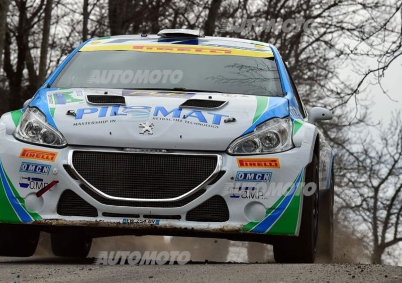 CIR 2015. Rally del Ciocco. Gran Finale, vince Perico (Peugeot 208 T16)