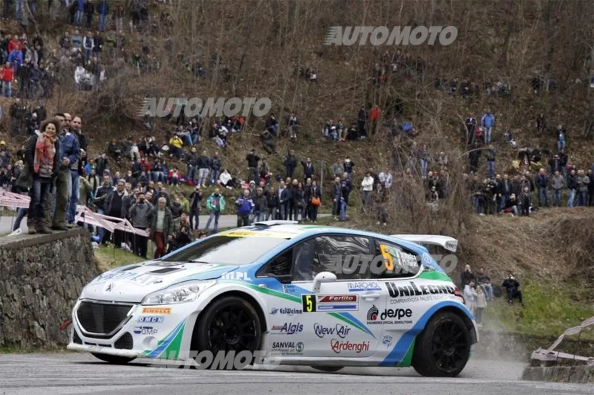 CIR 2015. Rally del Ciocco. Gran Finale, vince Perico (Peugeot 208 T16) (2)