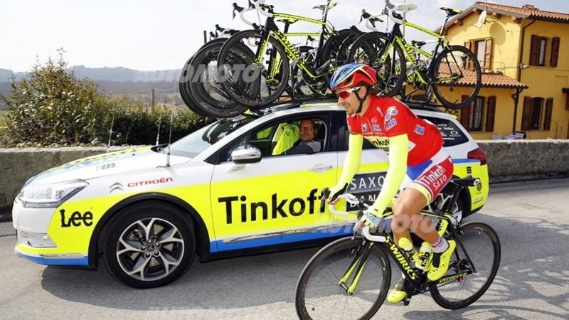Citro&euml;n partner della squadra di ciclismo Tinkoff-Saxo