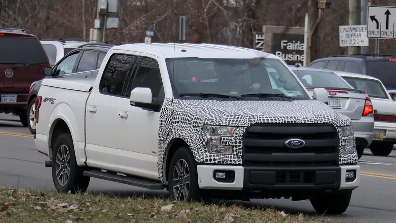 Ford F150 hybrid: spiato il muletto del pick-up!