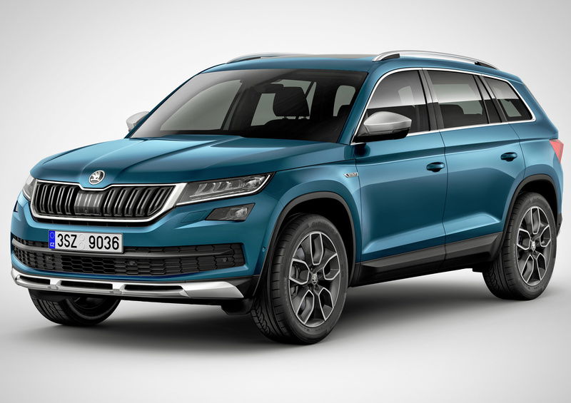 Skoda Kodiaq, al Salone di Ginevra 2017 debutto per l&rsquo;allestimento Scout