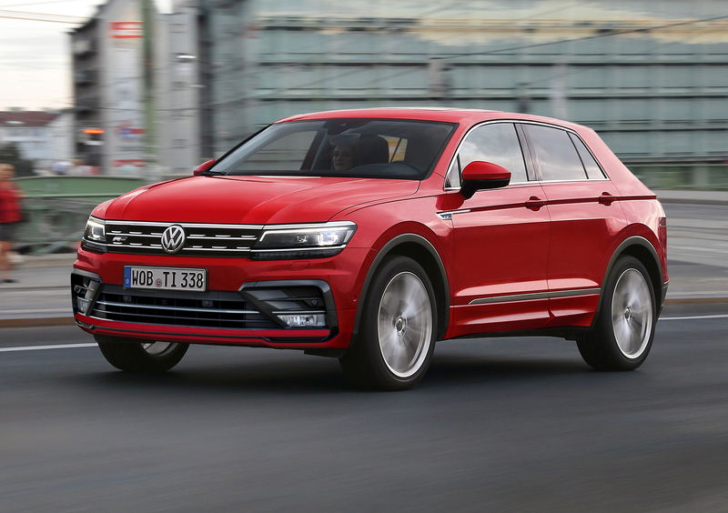 VW Tiguan coup&eacute;: la immaginiamo cos&igrave; [Rendering]