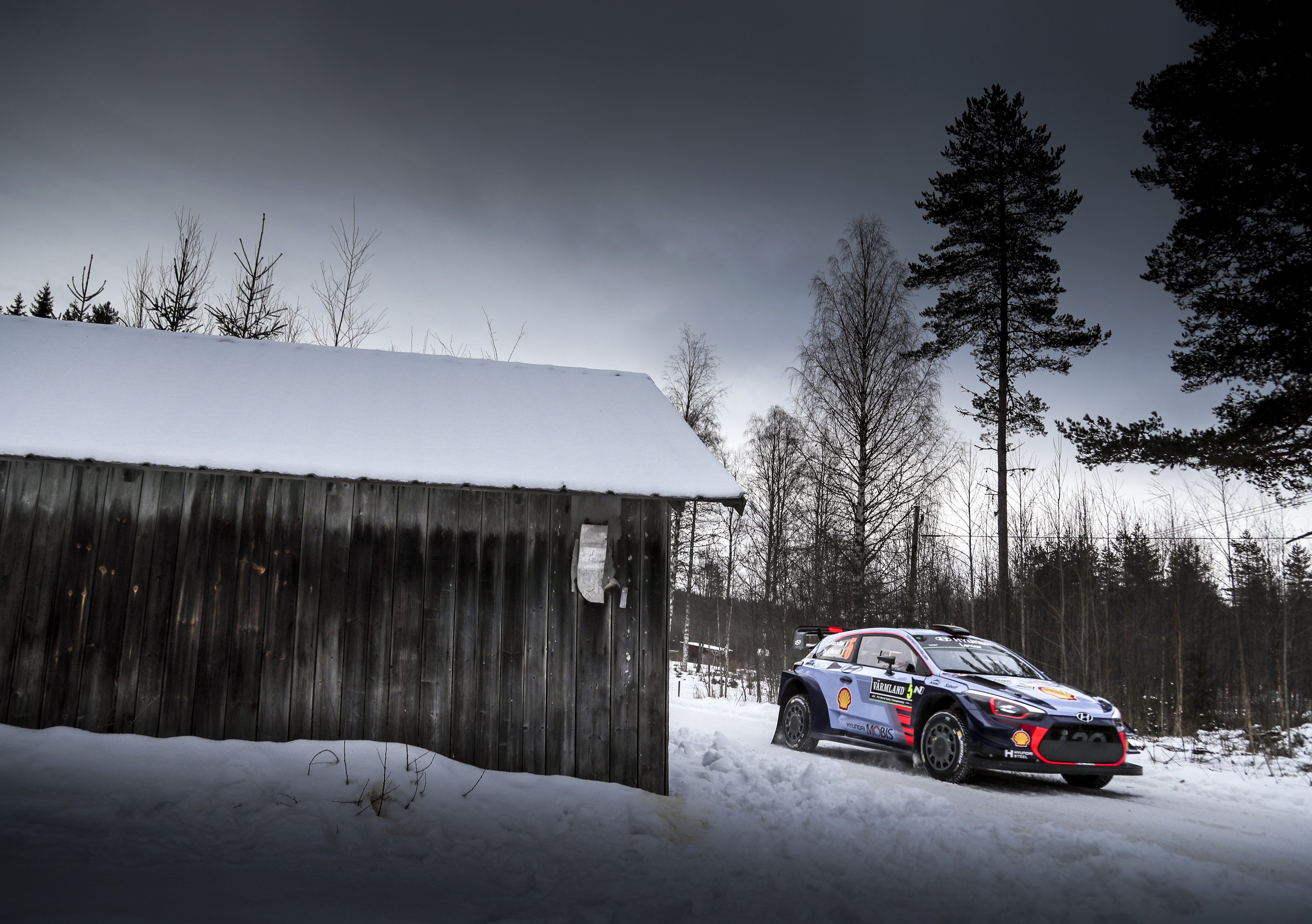 WRC17 Svezia. Sussurratelo: Thierry Neuville (Hyundai) al top