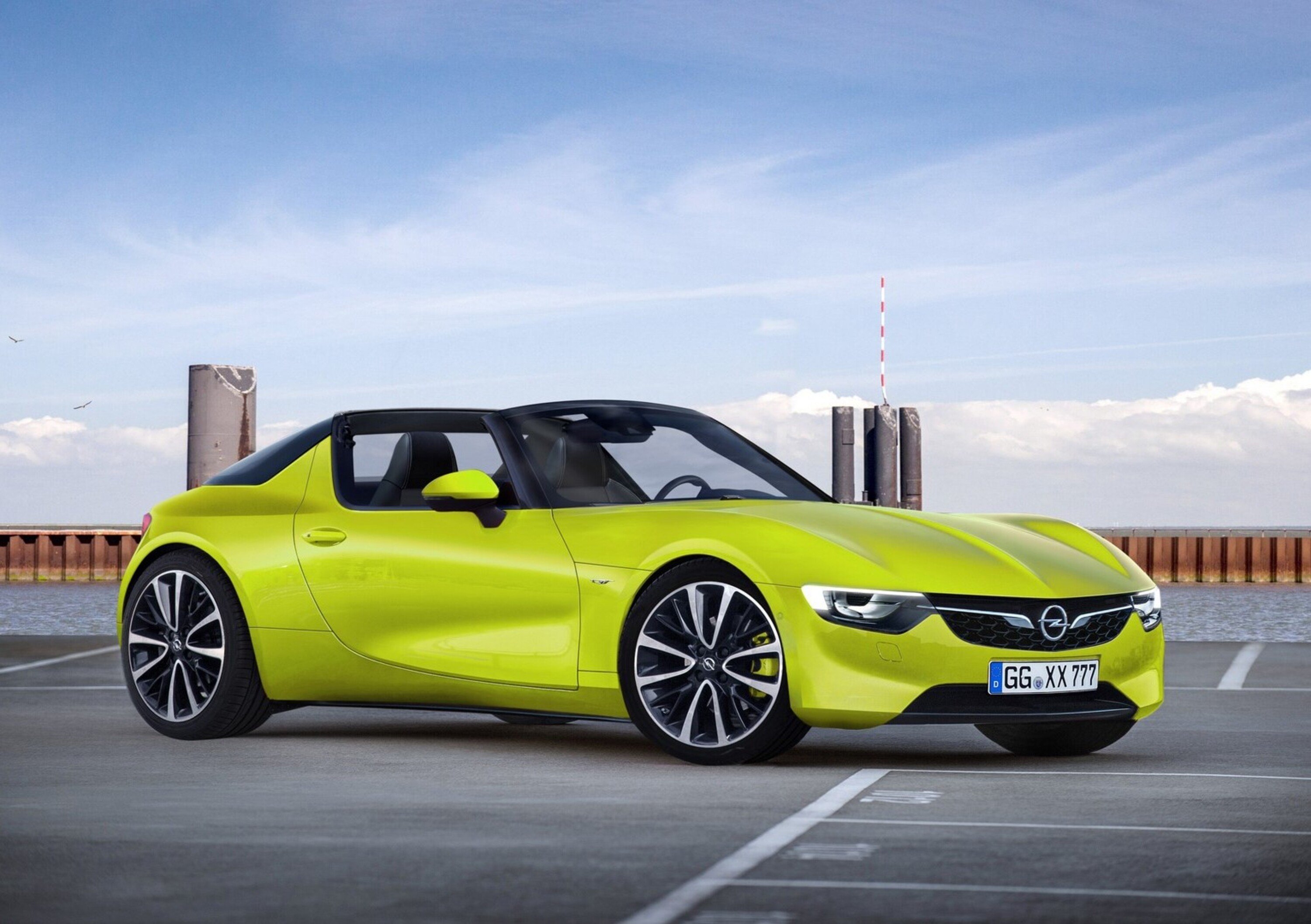 Opel GT Targa: sogno possibile? [rendering]