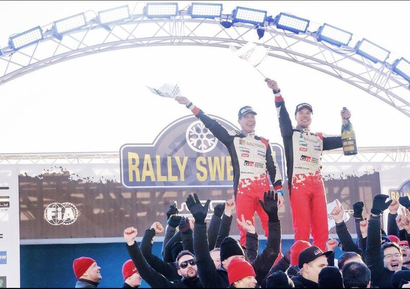 WRC17 Svezia. Latvala e Toyota Forever