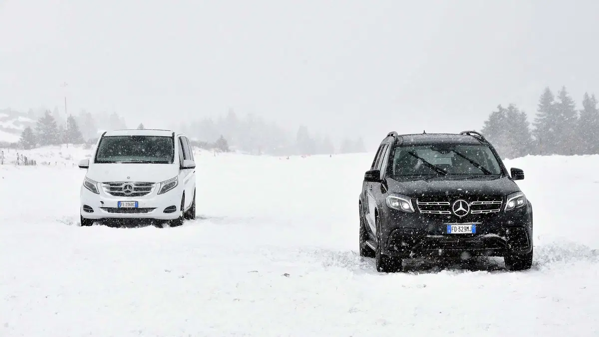 Cos’hanno in comune un furgone Mercedes e una AMG? Lo abbiamo scoperto sulla neve! (9)
