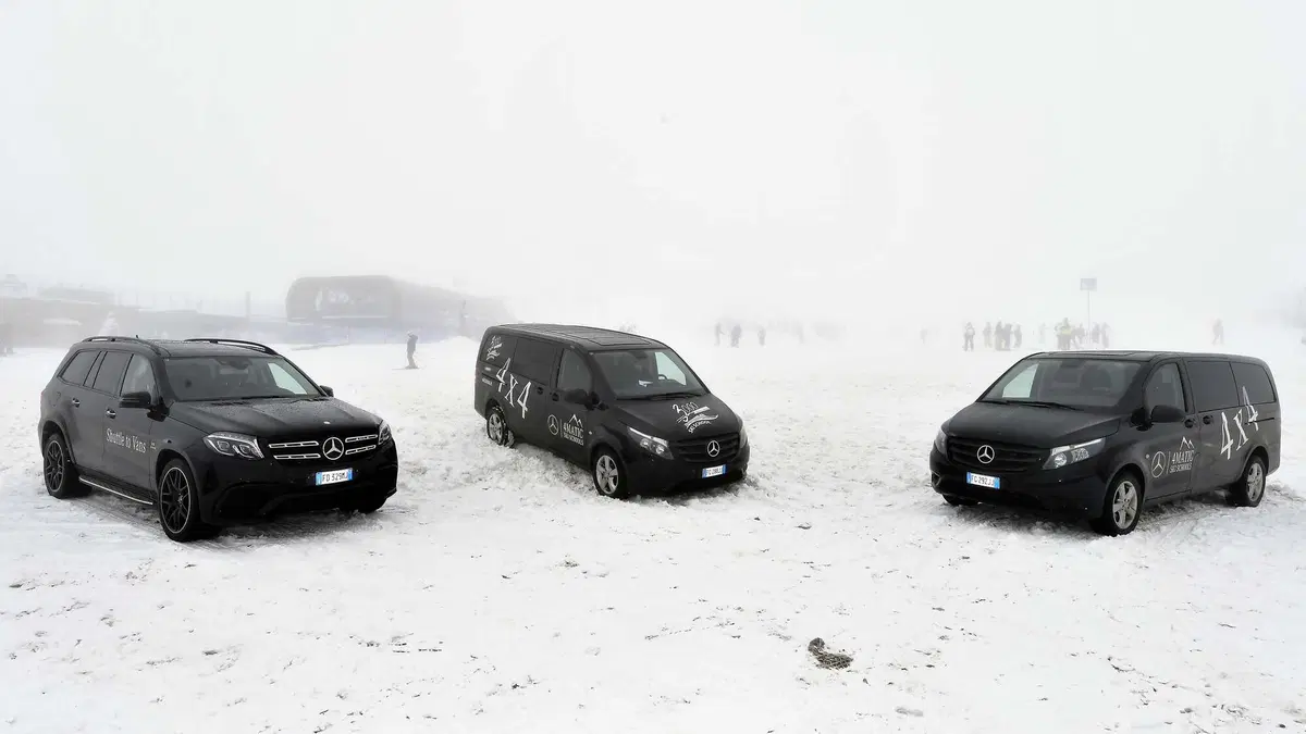 Cos’hanno in comune un furgone Mercedes e una AMG? Lo abbiamo scoperto sulla neve! (7)