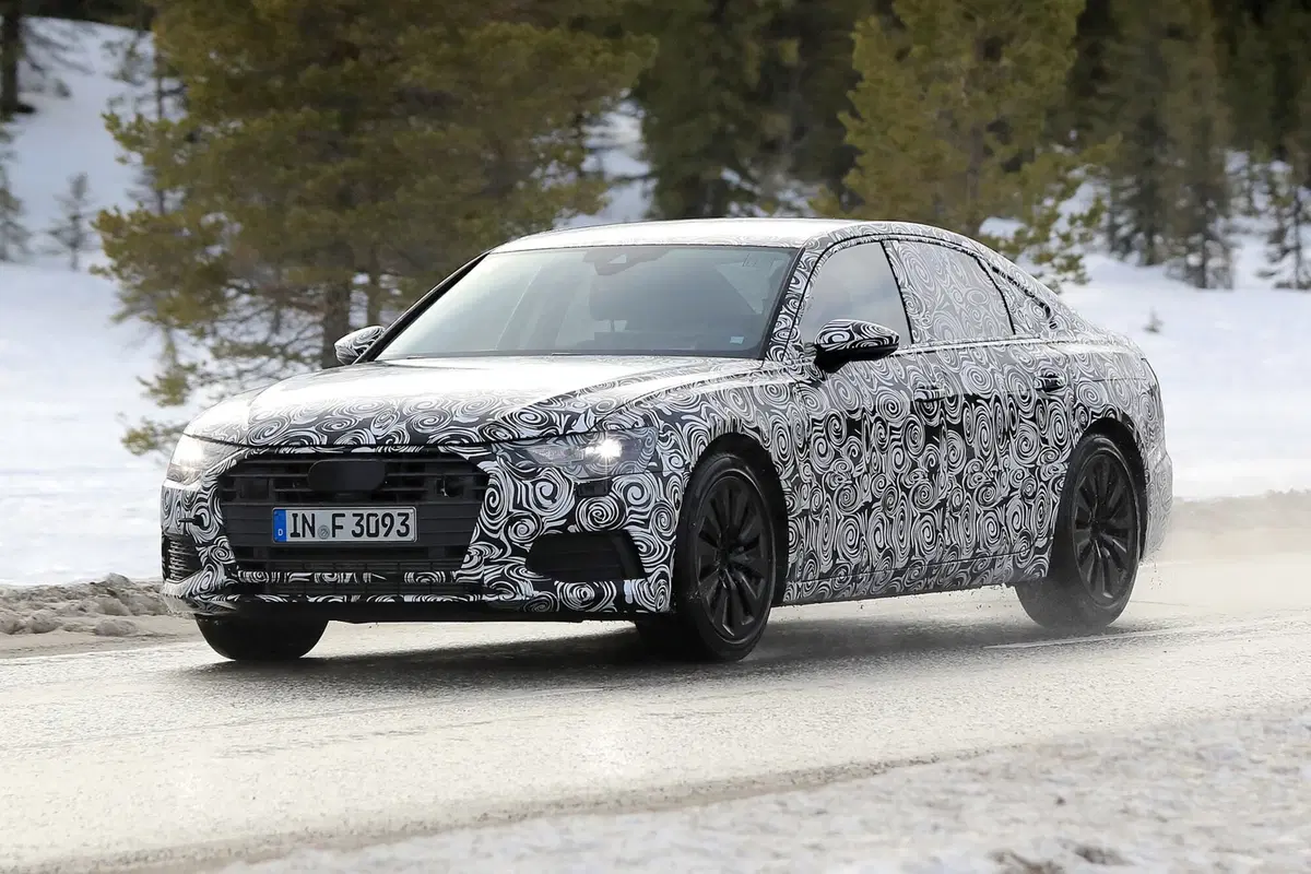 Nuova Audi A6 2018: foto dei prototipi in test (5)