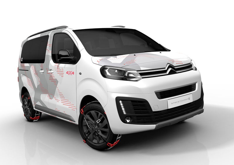 Citroen SpaceTourer 4x4 &Euml; Concept, debutto al Salone di Ginevra 2017