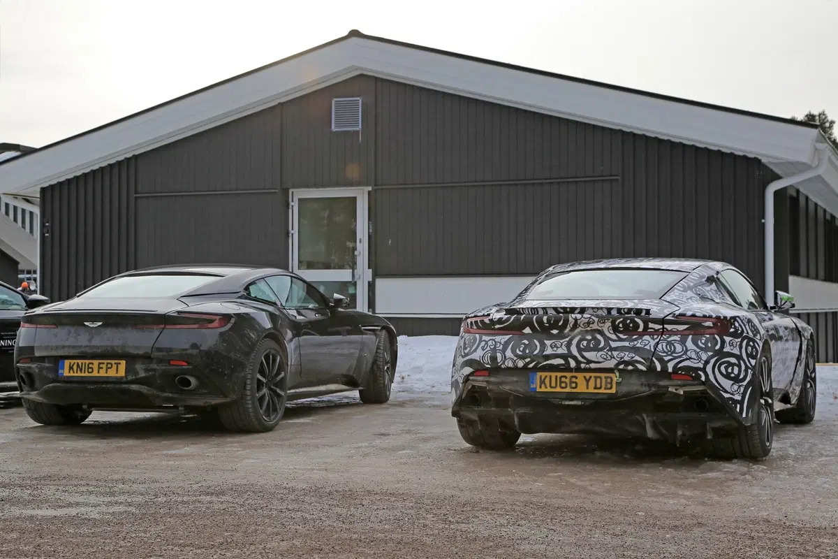 New Aston Martin DB11 S: spy shots (5)