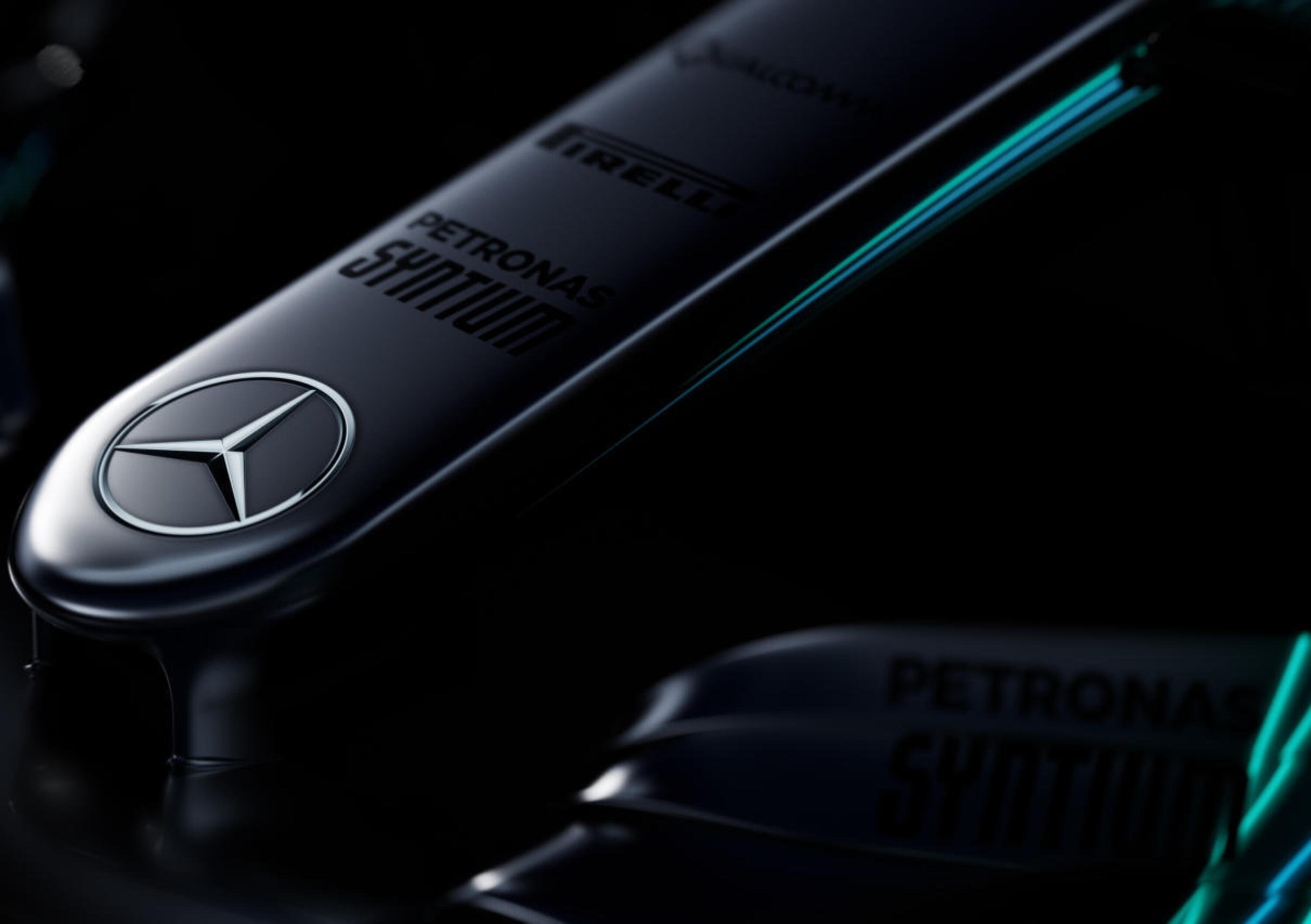 Formula 1 2017: Mercedes, il primo teaser della W08 Hybrid