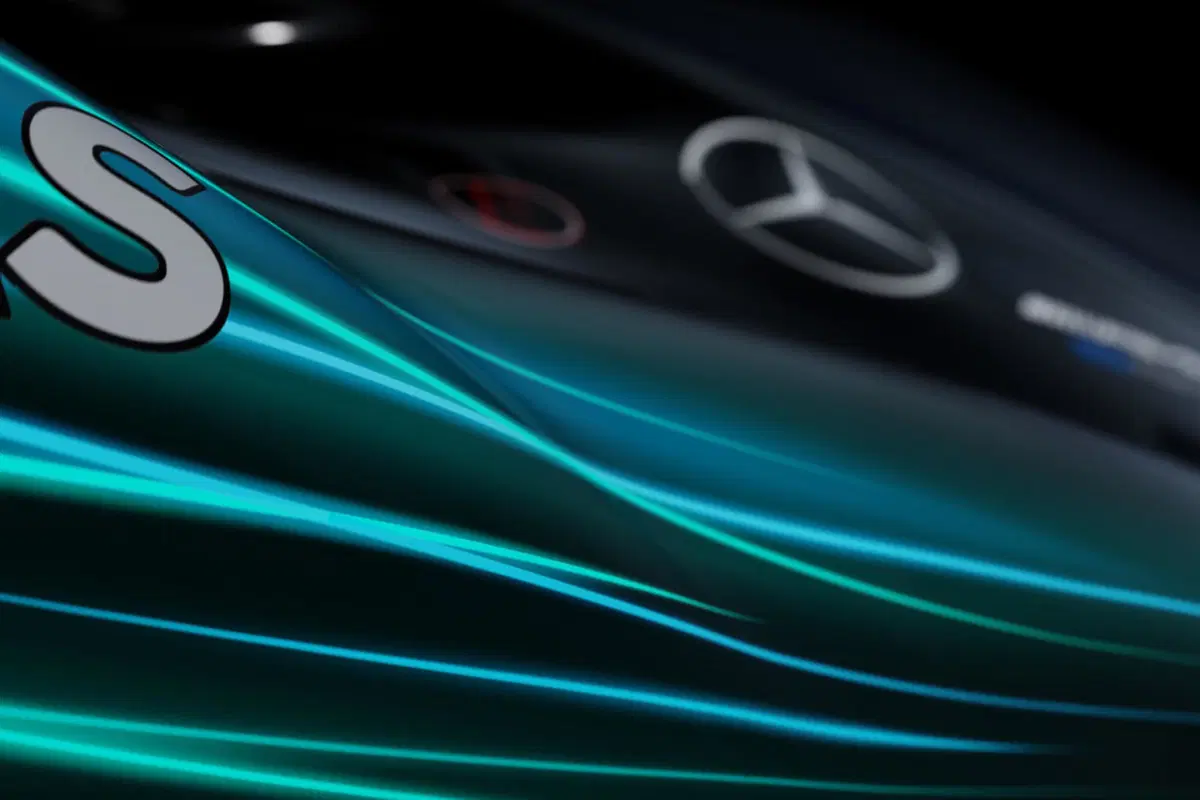 Formula 1 2017: Mercedes, il primo teaser della W08 Hybrid (4)