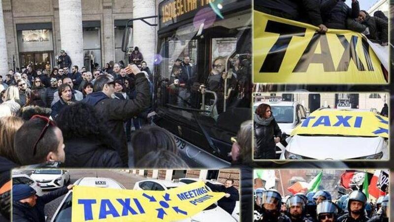 Uber-Taxi, sospesa la protesta