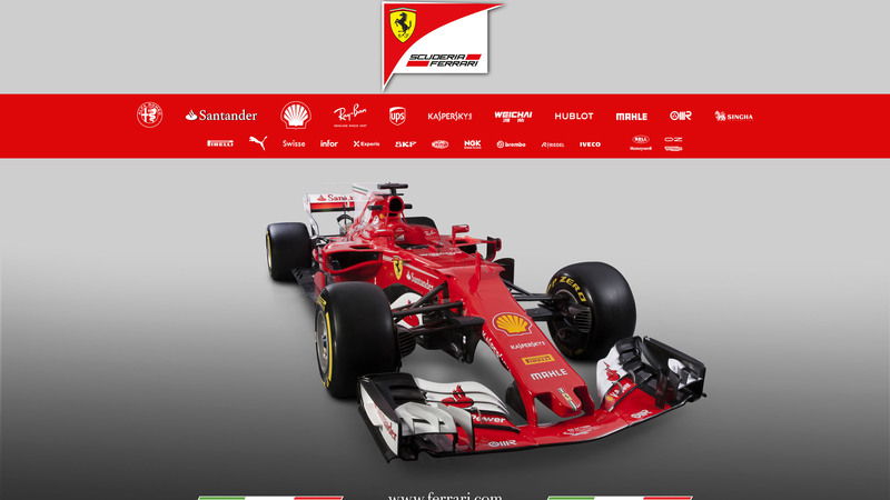 Formula 1 2017: Ferrari presenta la SF70H