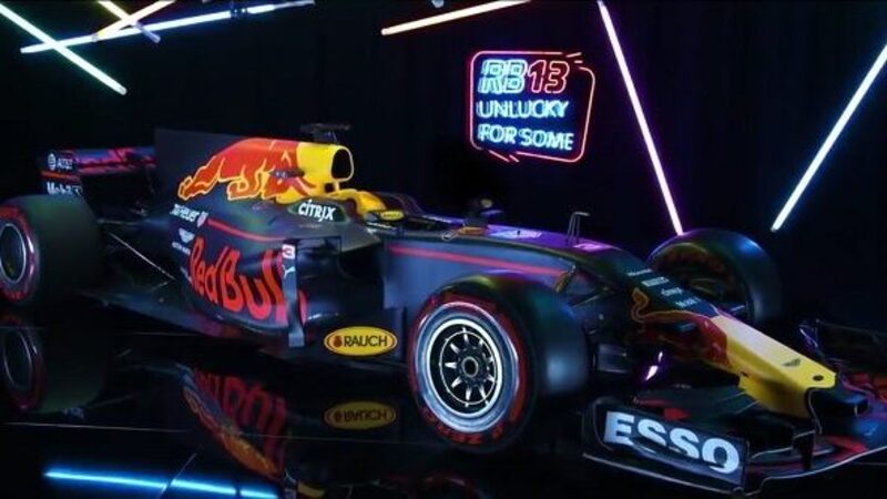 Formula 1 2017, Red Bull presenta la RB13