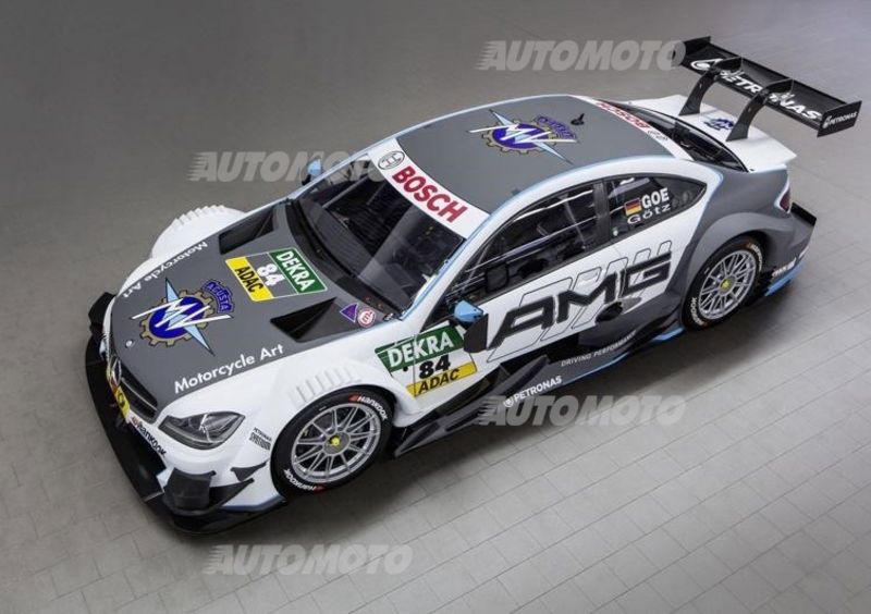 Mercedes: la C63 DTM di Gotz correr&agrave; con i colori MV Agusta