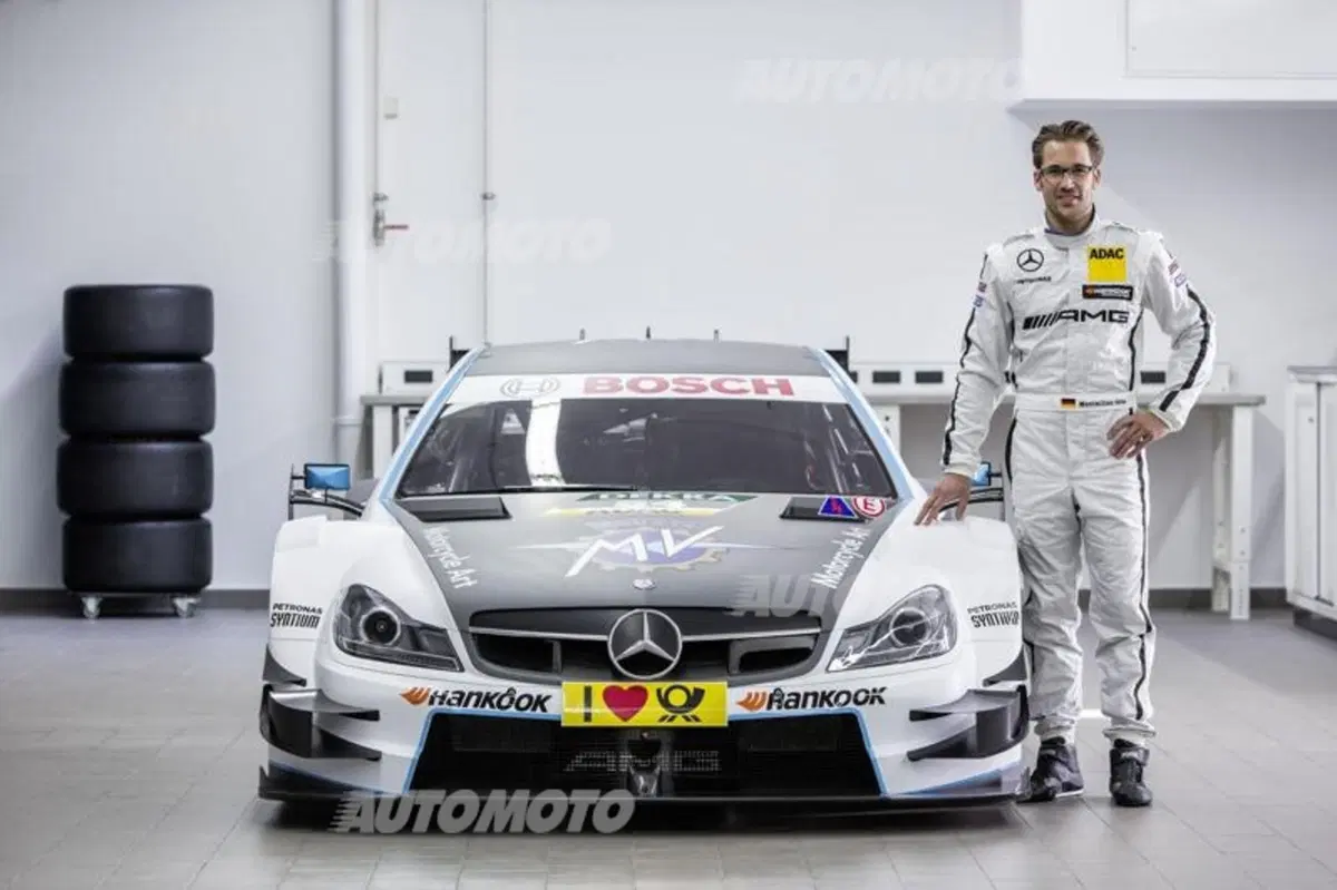 Mercedes: la C63 DTM di Gotz correrà con i colori MV Agusta (3)
