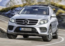 Mercedes GLE: con il restyling la ML cambia nome e diventa anche plug-in