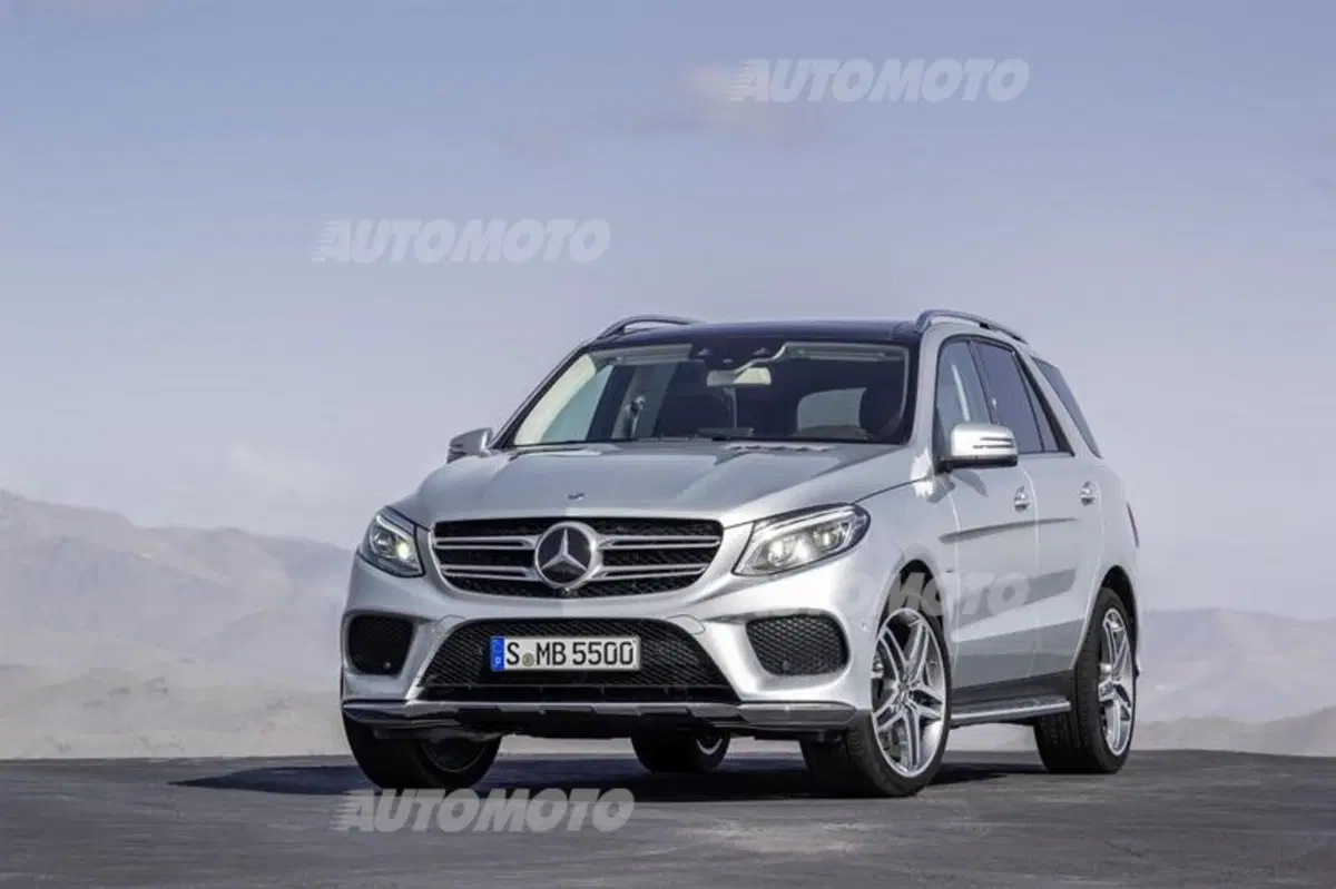 Mercedes GLE: con il restyling la ML cambia nome e diventa anche plug-in (3)