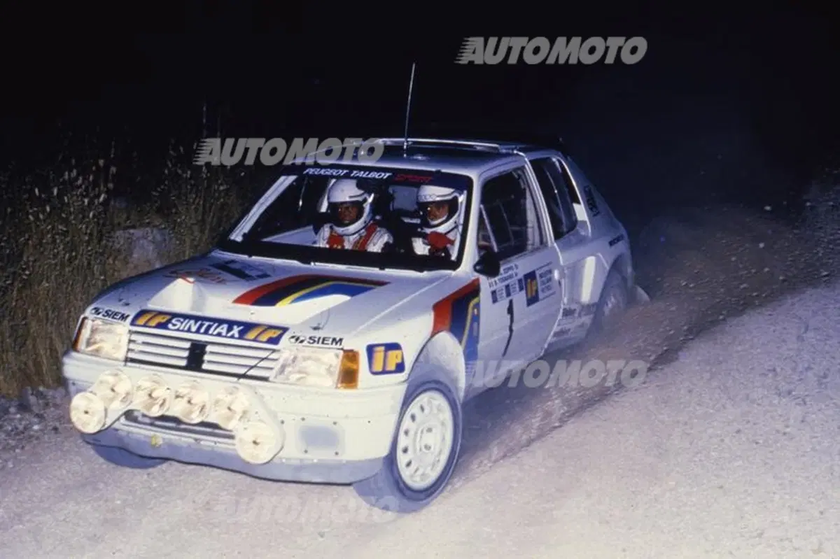 Peugeot 205 T16: 20 anni fa la prima vittoria in Italia. La storia (2)