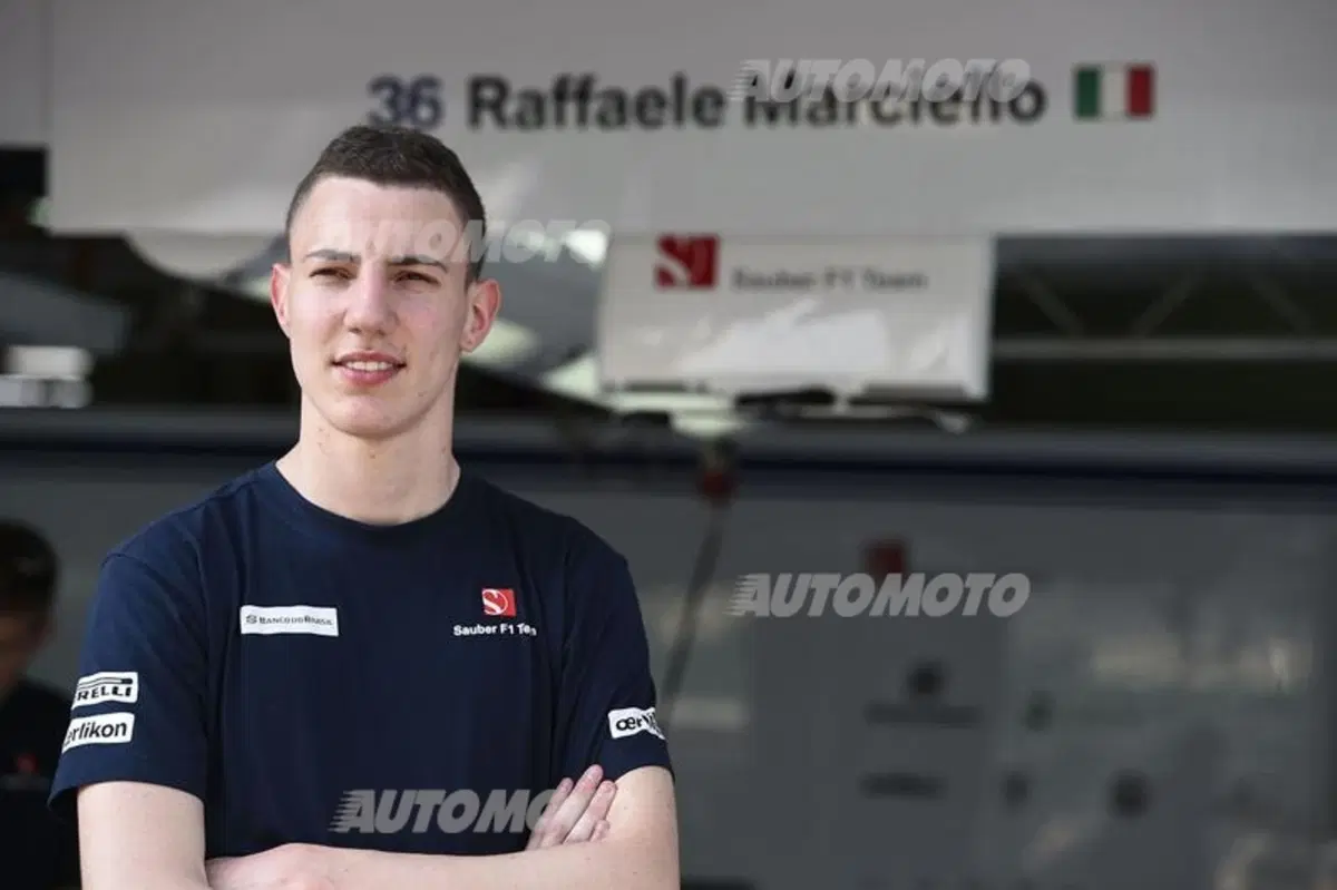 Marciello sulla Sauber: un italiano torna a guidare una F1 (3)