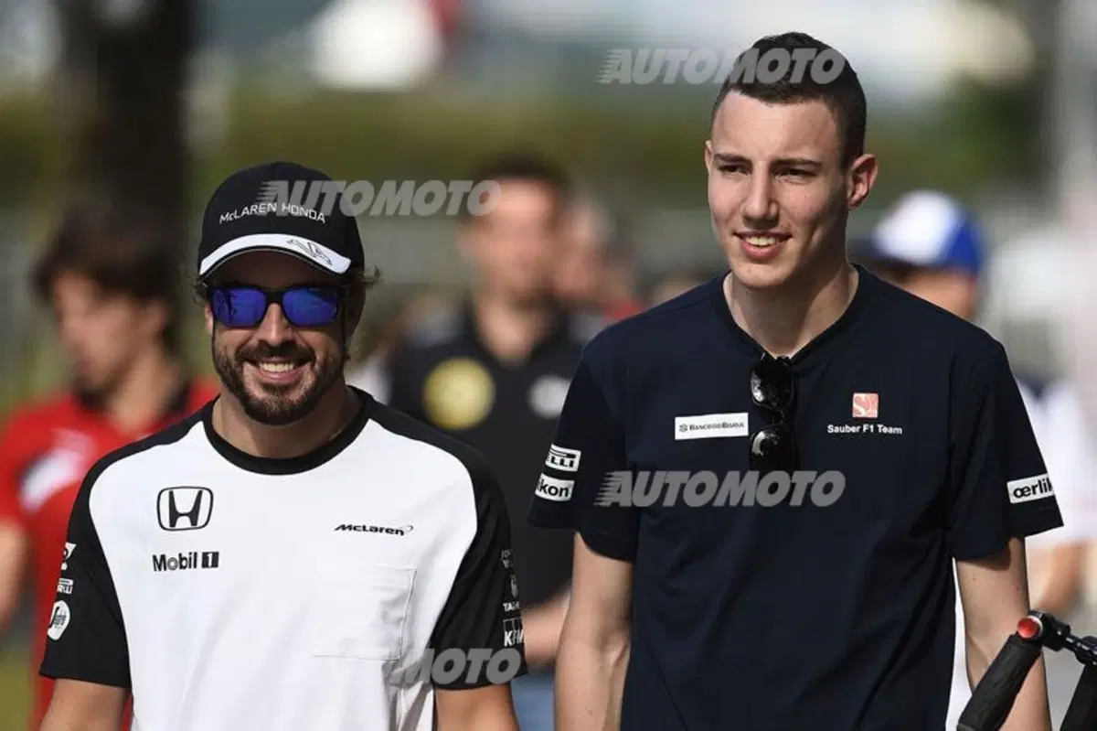 Marciello sulla Sauber: un italiano torna a guidare una F1 (6)
